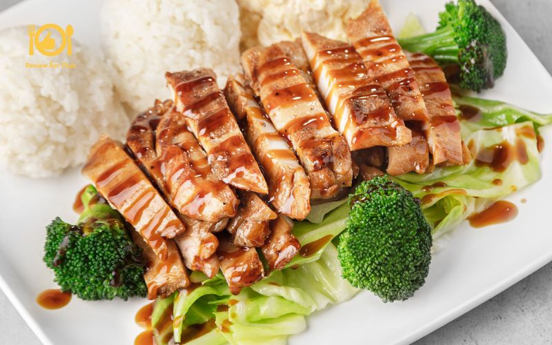 Hướng dẫn cách làm gà nướng Teriyaki chuẩn vị Nhật Bản 12 ga nuong teriyaki