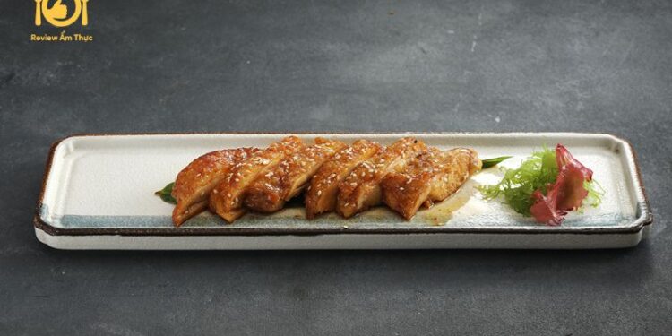 Hướng dẫn cách làm gà nướng Teriyaki chuẩn vị Nhật Bản 11 ga nuong teriyaki