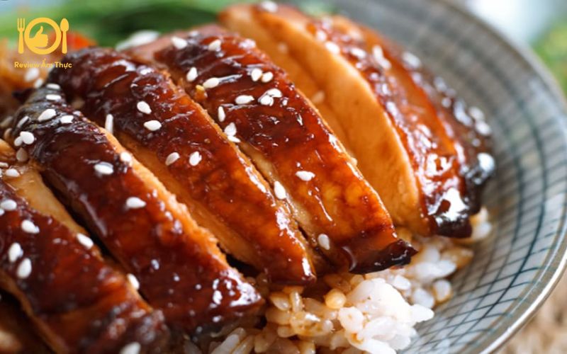 Lạ miệng với món gà nướng Teriyaki nồi chiên không dầu 8 gà nướng teriyaki nồi chiên không dầu
