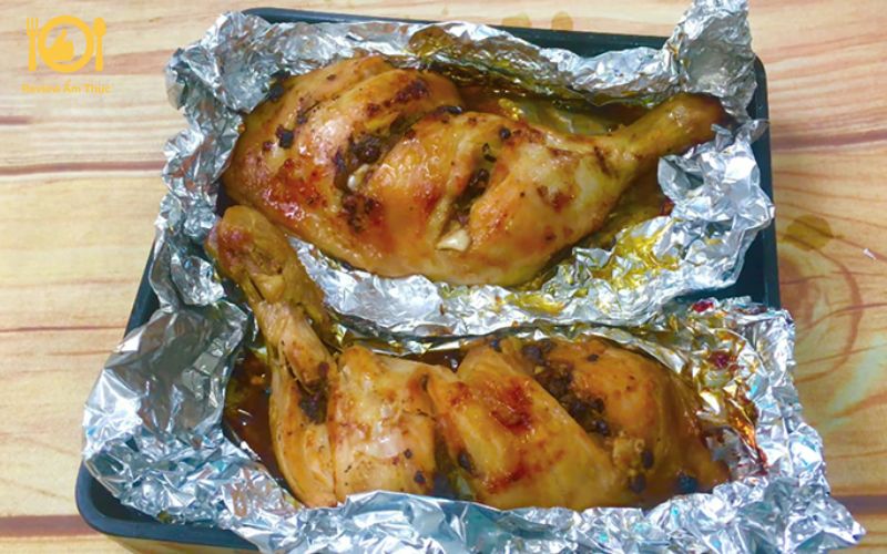 Công thức nấu món gà nướng tiêu đen mùi vị thơm ngon nức mũi 13 gà nướng tiêu đen