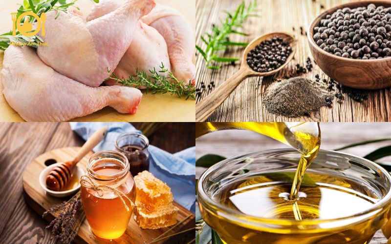 Hướng dẫn bạn bí quyết làm gà nướng tiêu KFC ngon như ngoài hàng 6 gà nướng tiêu kfc