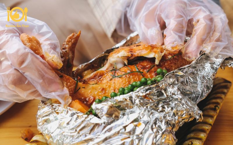 Cách làm gà nướng tiêu xanh đơn giản cho người mới bắt đầu 13 gà nướng tiêu xanh