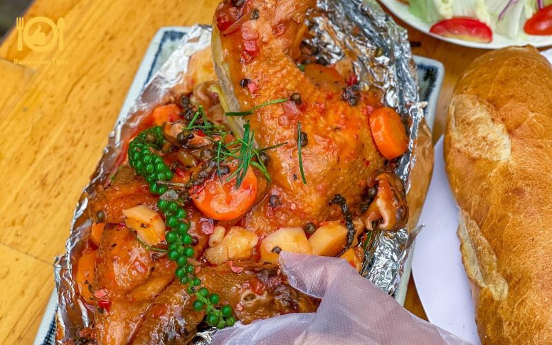 Cách làm gà nướng tiêu xanh đơn giản cho người mới bắt đầu 14 gà nướng tiêu xanh