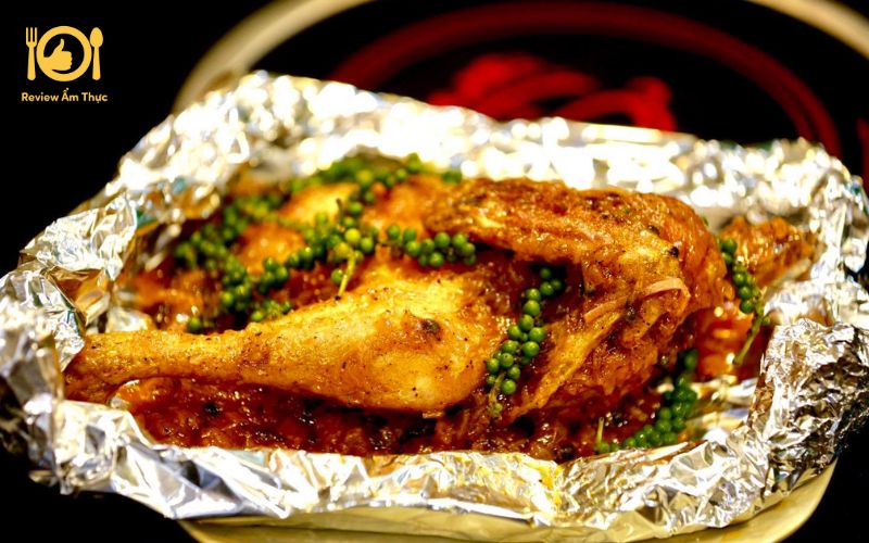 Cách làm gà nướng tiêu xanh đơn giản cho người mới bắt đầu 15 gà nướng tiêu xanh