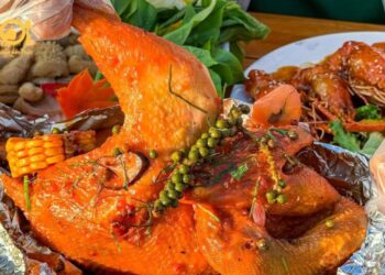 ga nuong tieu xanh da lat