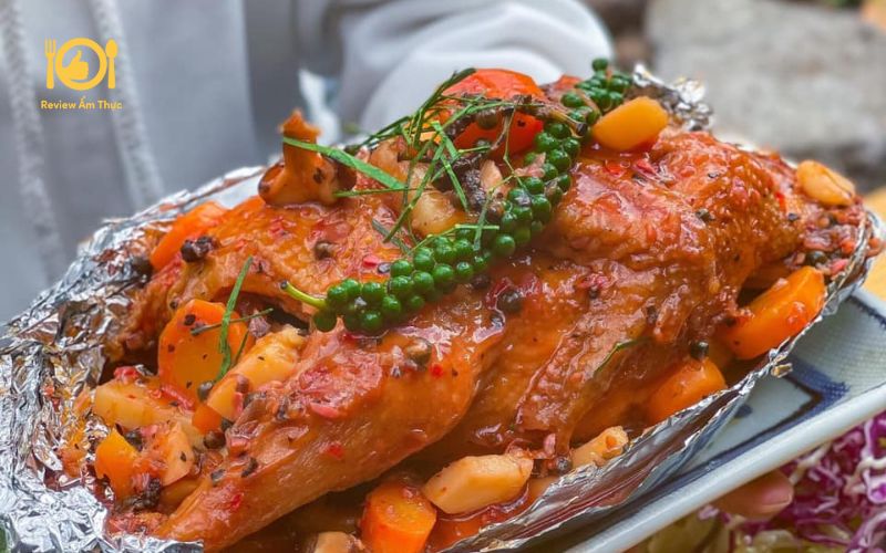 Review quán gà nướng tiêu xanh Đà Lạt - Tiệm Gà TukTuk 17 ga nuong tieu xanh da lat