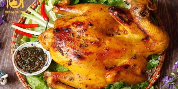 gà nướng xá xíu