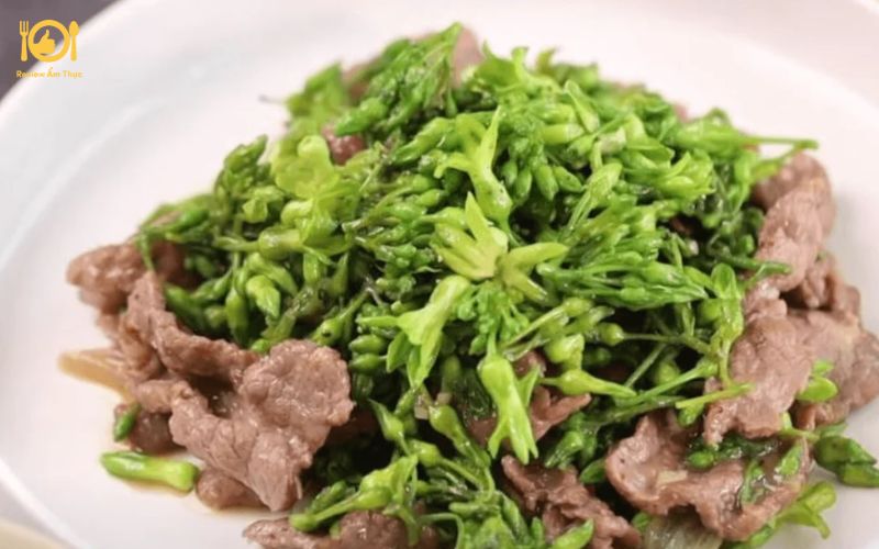 Hoa thiên lý xào thịt lợn - Món ăn tốt cho sức khỏe và hấp dẫn 9 hoa thiên lý xào thịt lợn