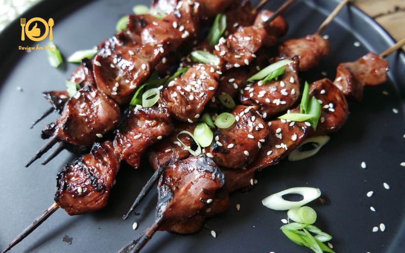 Cách làm mề gà nướng ngũ vị hương thơm ngon khó cưỡng 13 Mề gà nướng ngũ vị hương