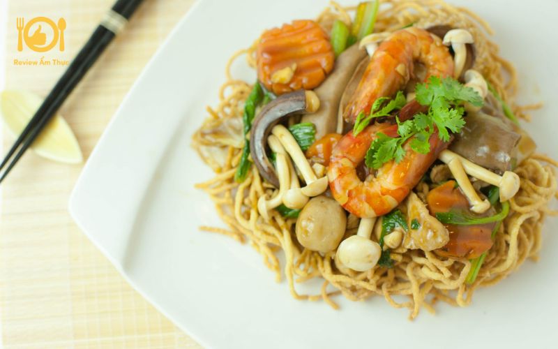 Bí quyết làm mì xào giòn ngon như nhà hàng với vài bước đơn giản 19 mì xào giòn