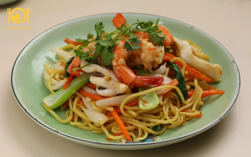 Bí quyết làm món mì xào Phúc Kiến dai ngon, thấm gia vị 7 mì xào phúc kiến