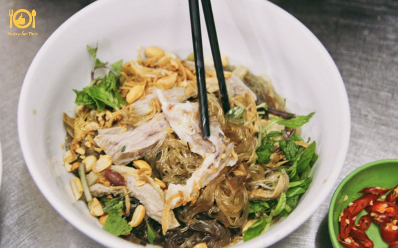 Miến ngan trộn - Cách làm đậm chất Hà Nội cho thực khách 13 miến ngan trộn