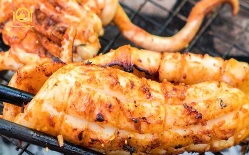 Mực một nắng nướng sa tế - Cách làm món ăn ngon và hấp dẫn nhất 7 mực một nắng nướng sa tế