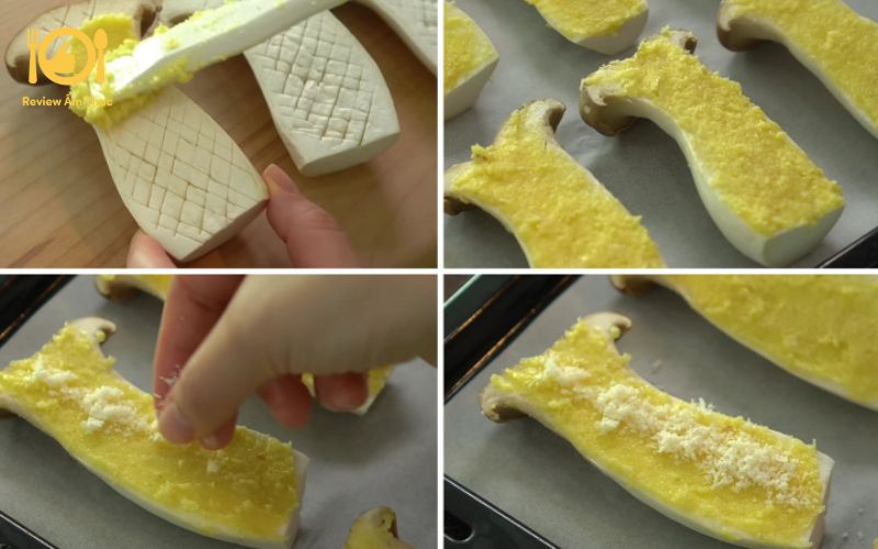 Cách nấu nấm đùi gà nướng bơ tỏi thơm ngon, lan tỏa cả gian bếp 13 nấm đùi gà nướng bơ tỏi