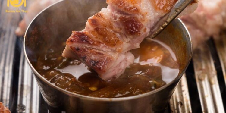 nước chấm bò nướng