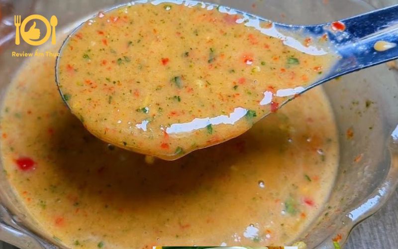 Ngon “bá cháy” với 5+ công thức nước chấm chân gà nướng đơn giản 10 Nước sốt chấm chân gà nướng từ sữa đặc