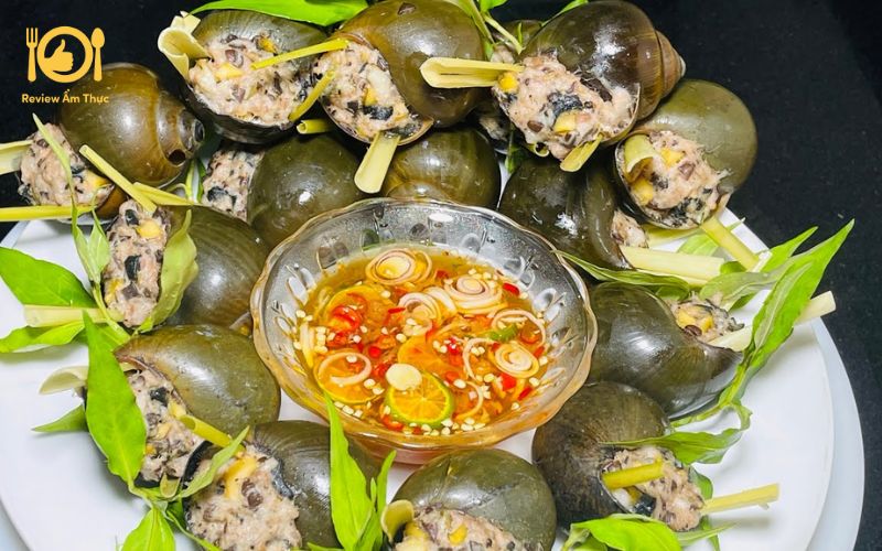 Điểm danh 5 món ốc nhồi nướng cực kỳ ngon để nhâm nhi cuối tuần 10 ốc nhồi nướng