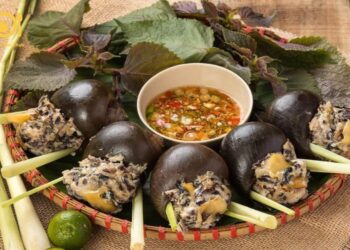 ốc nhồi nướng