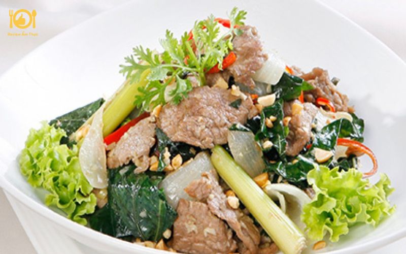 Công thức chế biến thịt bò xào lá lốt có 1 không 2 từ đầu bếp 7 thịt bò xào lá lốt