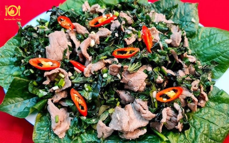 Công thức chế biến thịt bò xào lá lốt có 1 không 2 từ đầu bếp 8 thịt bò xào lá lốt