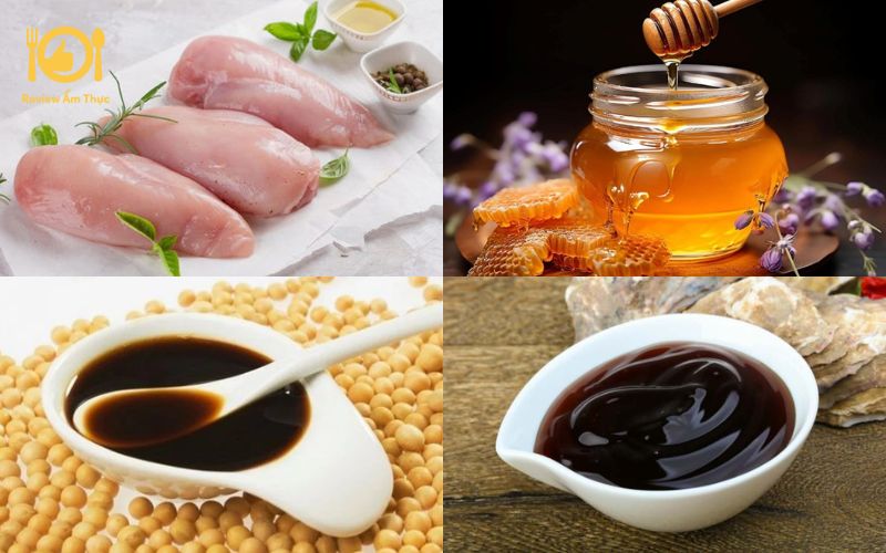 Làm món ức gà nướng mật ong ngon đúng điệu với các bước dễ dàng 9 ức gà nướng mật ong