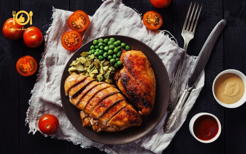 Hé lộ công thức làm món ức gà nướng sa tế cay tê cực cuốn 16 uc-ga-nuong-sa-te-7