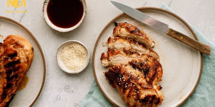 ức gà nướng teriyaki