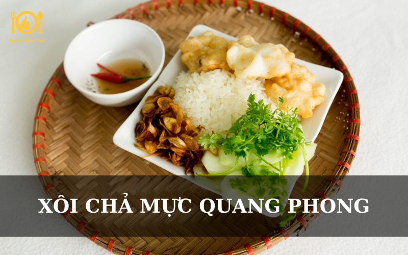 Cách làm xôi chả mực tại nhà hấp dẫn, đơn giản ngay tại nhà 9 xôi chả mực