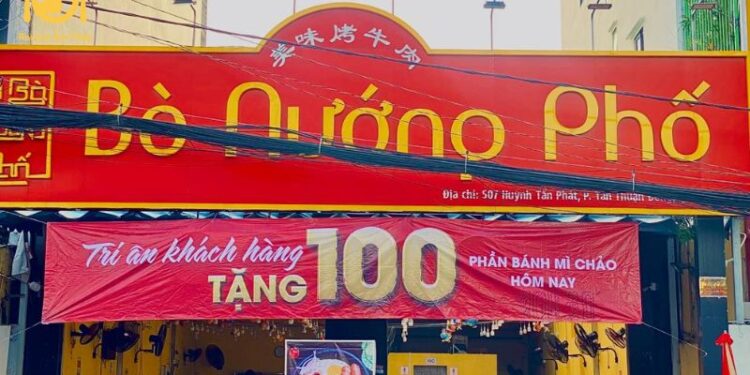 bò nướng phố quận 7