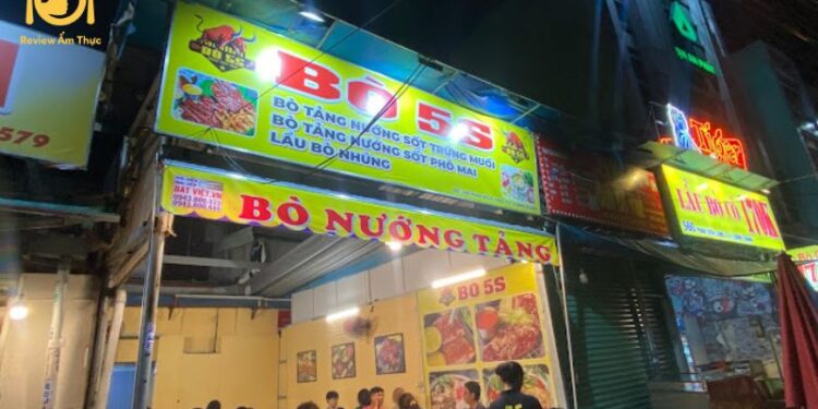 bò nướng tảng 5s