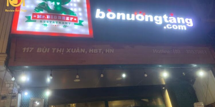 bò nướng tảng bùi thị xuân