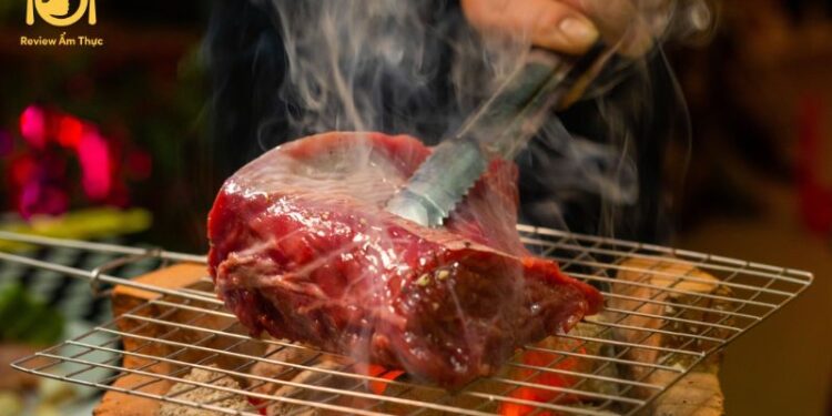 bò nướng tảng đà lạt