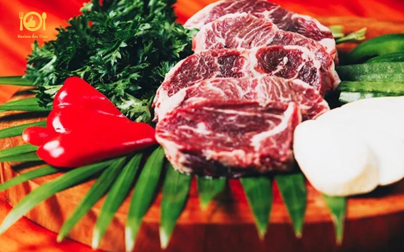 Review quán bò nướng tảng Nguyên Hồng - Chuẩn vị thượng hạng 6 bò nướng tảng nguyên hồng