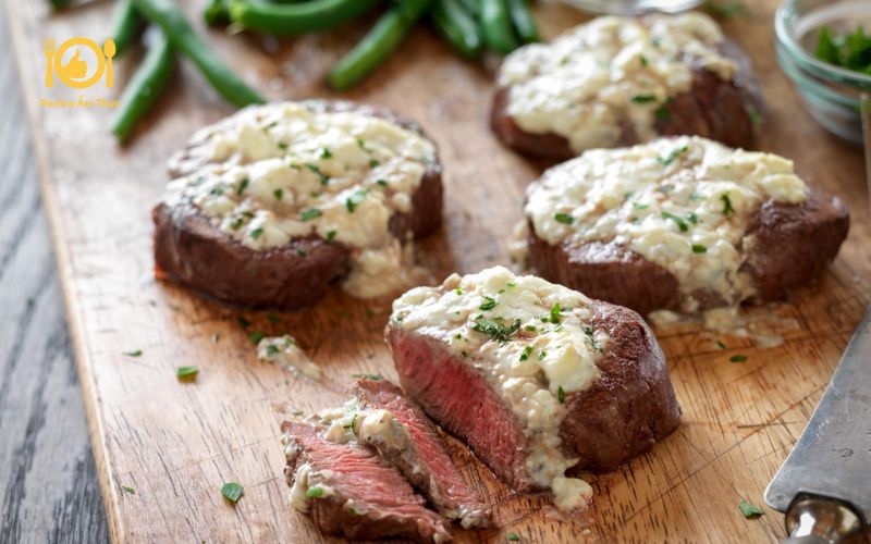 Cách làm bò nướng tảng sốt phô mai thơm ngon béo ngậy tại nhà 15 bò nướng tảng sốt phô mai