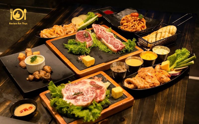 Cách làm bò nướng tảng sốt phô mai thơm ngon béo ngậy tại nhà 18 bò nướng tảng sốt phô mai