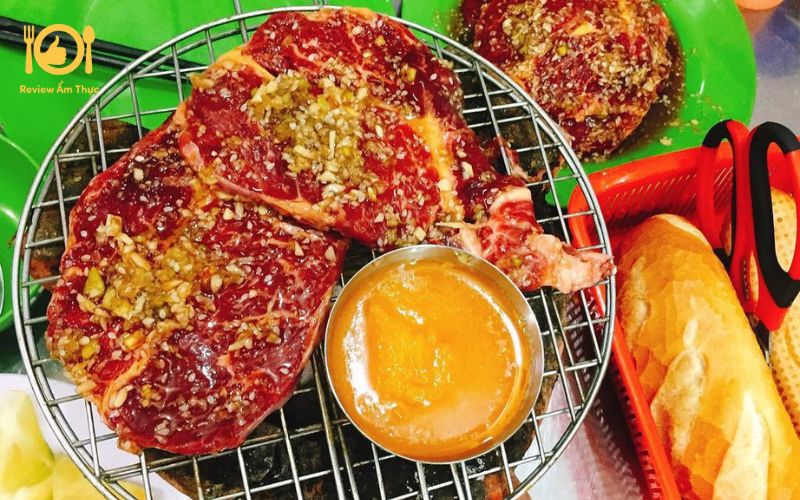 Bí quyết làm bò nướng tảng sốt trứng muối ngon như nhà hàng 9 bò nướng tảng sốt trứng muối