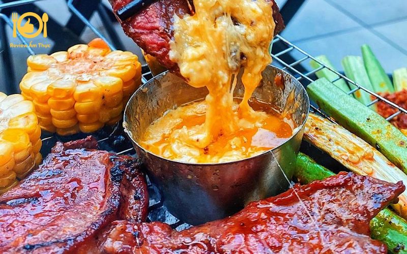 Bí quyết làm bò nướng tảng sốt trứng muối ngon như nhà hàng 11 bò nướng tảng sốt trứng muối