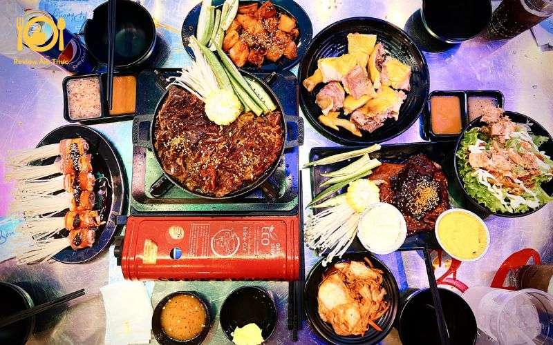 Review bò nướng tảng Thành Lùn có view Landmark 81 triệu đô 10 bo nuong tang thanh lun 3