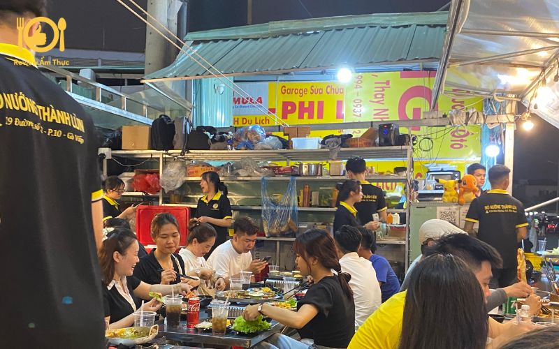 Review bò nướng tảng Thành Lùn có view Landmark 81 triệu đô 12 bò nướng tảng thành lùn