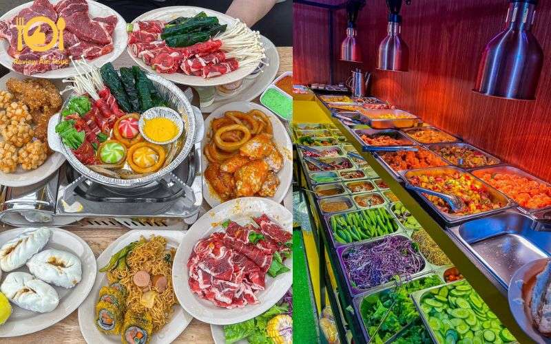 Review bò nướng tảng Thành Lùn có view Landmark 81 triệu đô 11 bò nướng tảng thành lùn