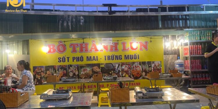 Review bò nướng tảng Thành Lùn có view Landmark 81 triệu đô