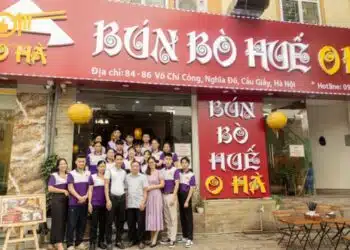 bún bò huế o hà