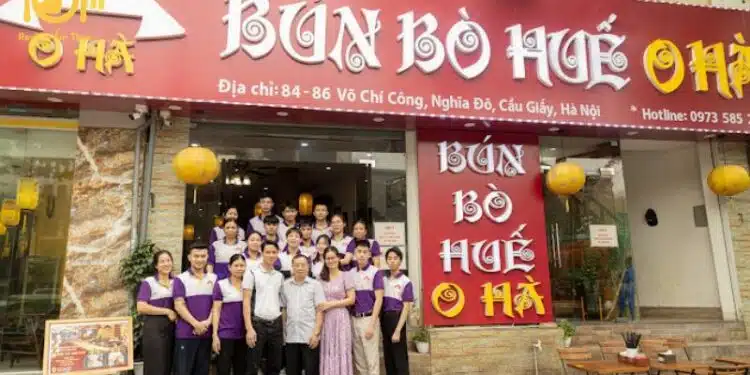 bún bò huế o hà