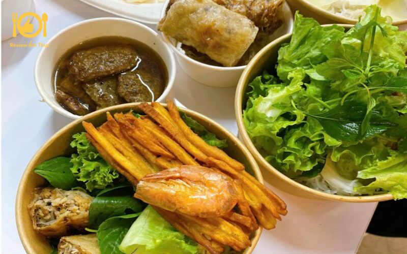 Review bún chả Ánh Hồng - Quán bún chả ngon nhất Sài Gòn 7 Bún chả Ánh Hồng