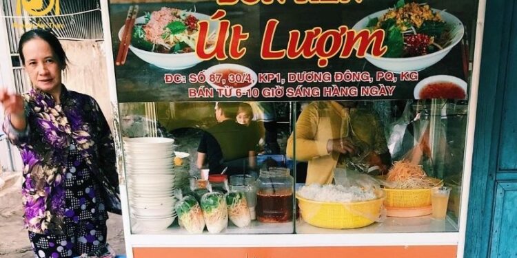 bún kèn Út Lượm