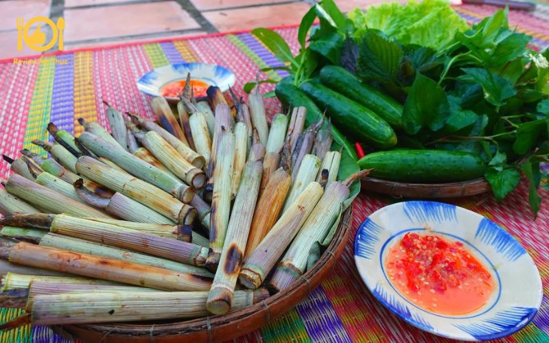 Hướng dẫn cách làm cá kèo nướng ống sậy - Đặc sản của Miền Tây 8 cá kèo nướng ống sậy