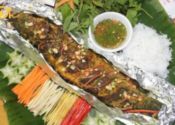 Cá lóc nướng giấy bạc