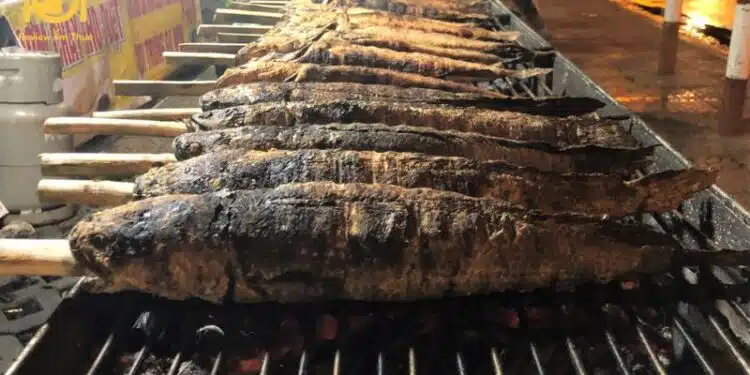 cá lóc nướng lữ gia