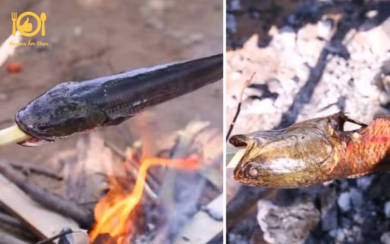 Cách làm món ngon cá lóc nướng mía lạ miệng cho gia đình 11 cá lóc nướng mía