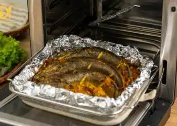 cá lóc nướng nồi chiên không dầu